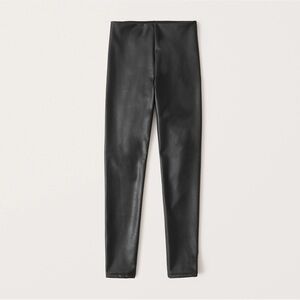 Abercrombie & Fitch Vegan Leather Leggings XS